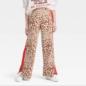 leopard print lounge pants